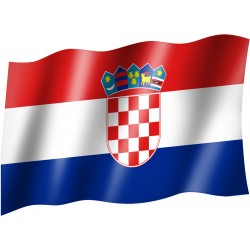 Státní vlajka - Chorvatsko