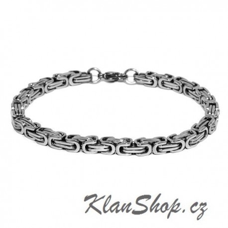 Náramek z chirurgické oceli - Královský