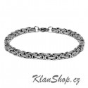 Náramek z chirurgické oceli - Královský