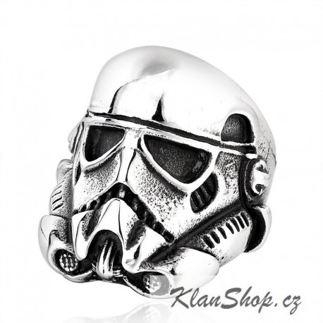 Prsten z chirurgické oceli - Stormtrooper