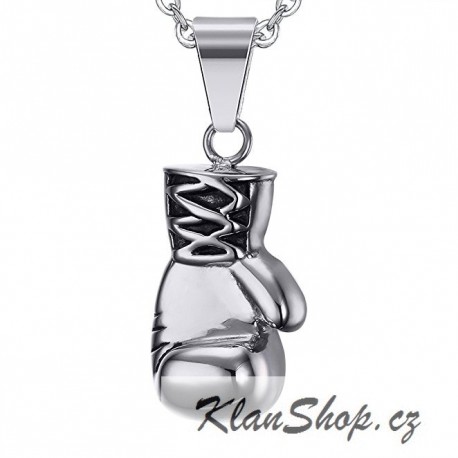 Ocelový přívěsek - Boxerská rukavice