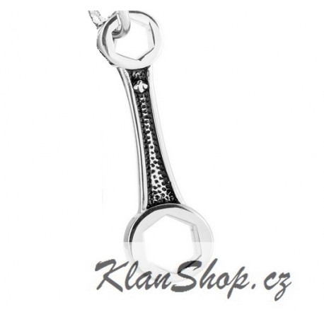 Ocelový přívěsek - Klíč