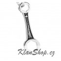 Ocelový přívěsek - Klíč