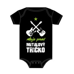 Dětské body - Moje první metalový tričko