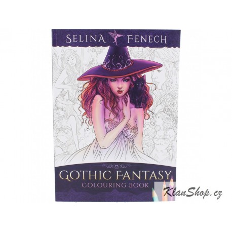 Kniha omalovánek - Gothic Fantasy