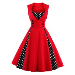 Dámské retro šaty - Red Vintage