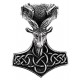 Ocelový přívěsek - Thorovo kladivo - Kozel