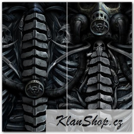 Šátek Spiral Direct - Bio-Skull