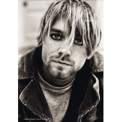 Vlajka na zeď s kapelou - Kurt Cobain