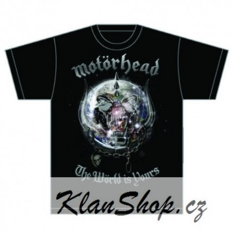 Pánské tričko Motorhead - The World Is Yours