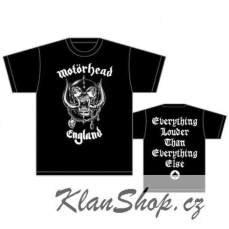 Pánské tričko Motorhead - England