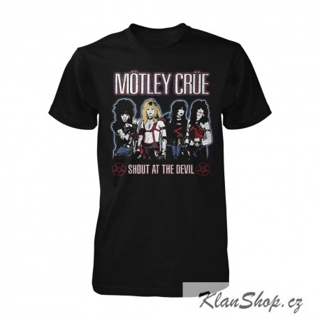Pánské tričko Motley Crue - Shout At The Devil