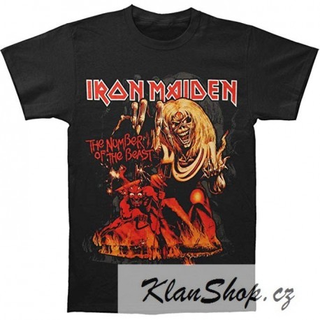 Tričko Iron Maiden - Number Of The Beast