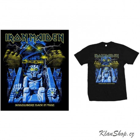 Tričko Iron Maiden - Back In Time Mummy