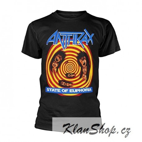 Tričko Anthrax - State Of Euphoria