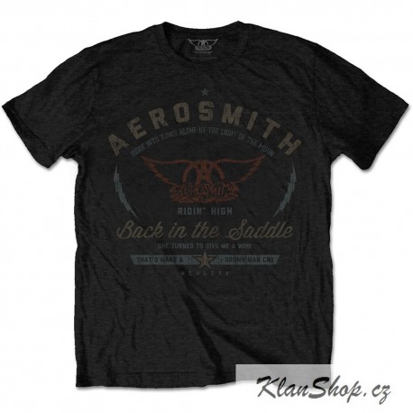 Pánské tričko Aerosmith - Back In The Saddle