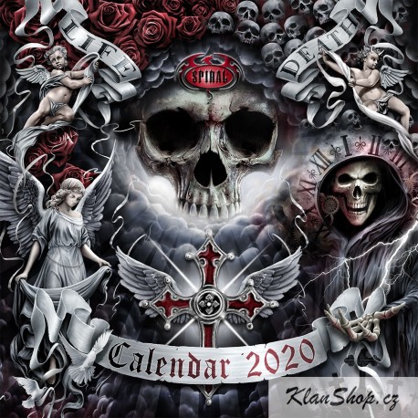 Kalendář 2020 Spiral Direct - Dark Arts