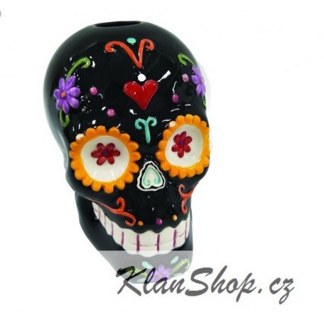 Dekorační Svícen - Sugar Skull