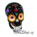 Dekorační Svícen - Sugar Skull