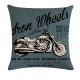 Povlak na polštář - Iron Wheels