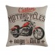 Povlak na polštář - Custom Motorcycles