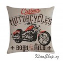 Povlak na polštář - Custom Motorcycles