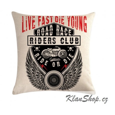 Povlak na polštář - Riders Club