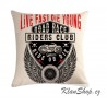 Povlak na polštář - Riders Club