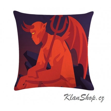 Povlak na polštář - Satan