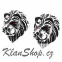 Náušnice z oceli - Lvi
