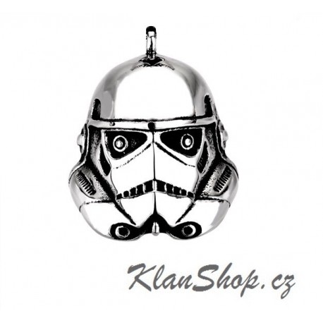 Ocelový přívěsek - Star Wars - Stormtrooper