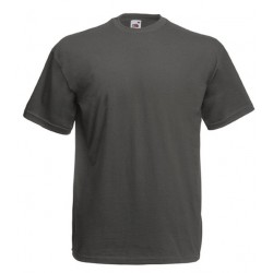 Tričko bez potisku Fruit Of The Loom - Šedé