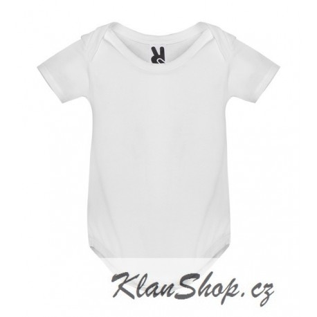 Dětské body - Bílé