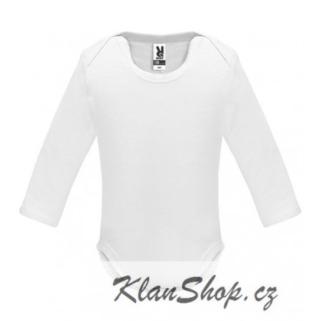 Dětské body - Bílé