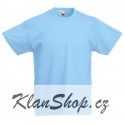 Dětské tričko Fruit Of The Loom - Světle modré