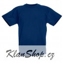 Dětské tričko Fruit Of The Loom - Tmavě modré