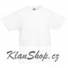 Dětské tričko Fruit Of The Loom - Bílé