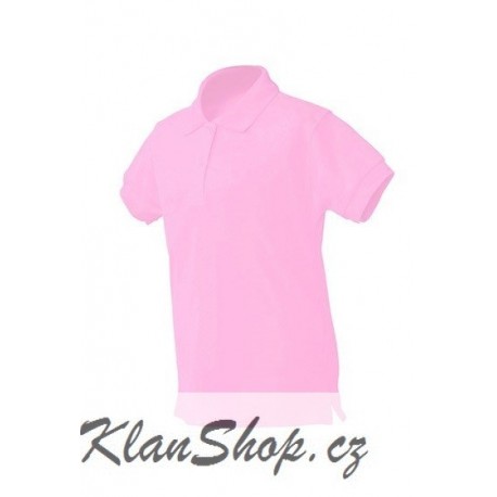 Dětská polokošile JHK - Růžová