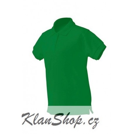 Dětská polokošile JHK - Tmavě zelená