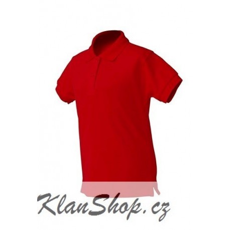 Dětská polokošile JHK - Červená
