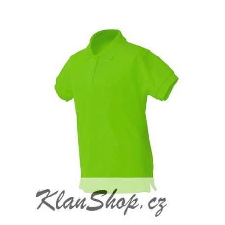 Dětská polokošile JHK - Limetková