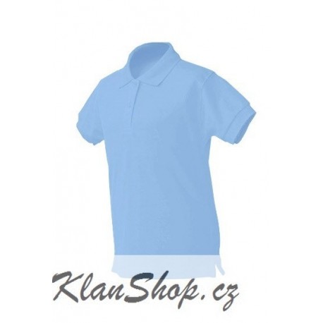 Dětská polokošile JHK - Světle modrá