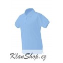 Dětská polokošile JHK - Světle modrá
