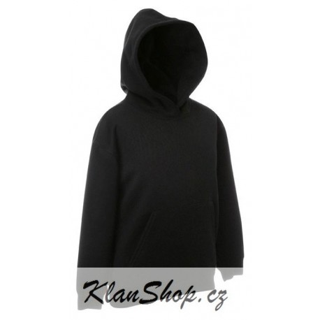 Dětská mikina Fruit Of The Loom - Černá