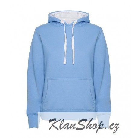 Dámská mikina bez potisku Roly - Světle modrá