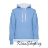 Dámská mikina bez potisku Roly - Světle modrá