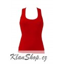 Dámské tílko bez potisku JHK - Červené