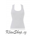Dámské tílko bez potisku JHK - Bílé
