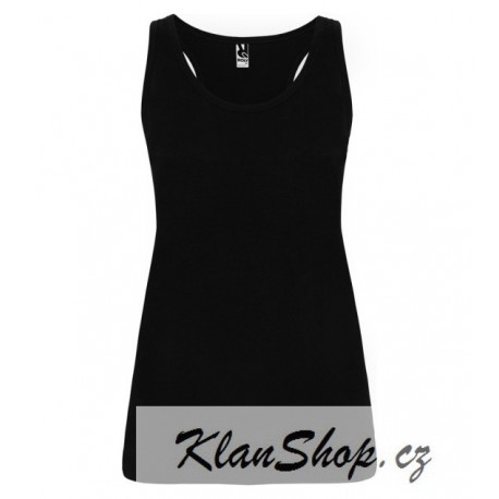 Dámské tílko bez potisku Roly - Černé