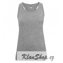 Dámské tílko bez potisku Roly - Šedé